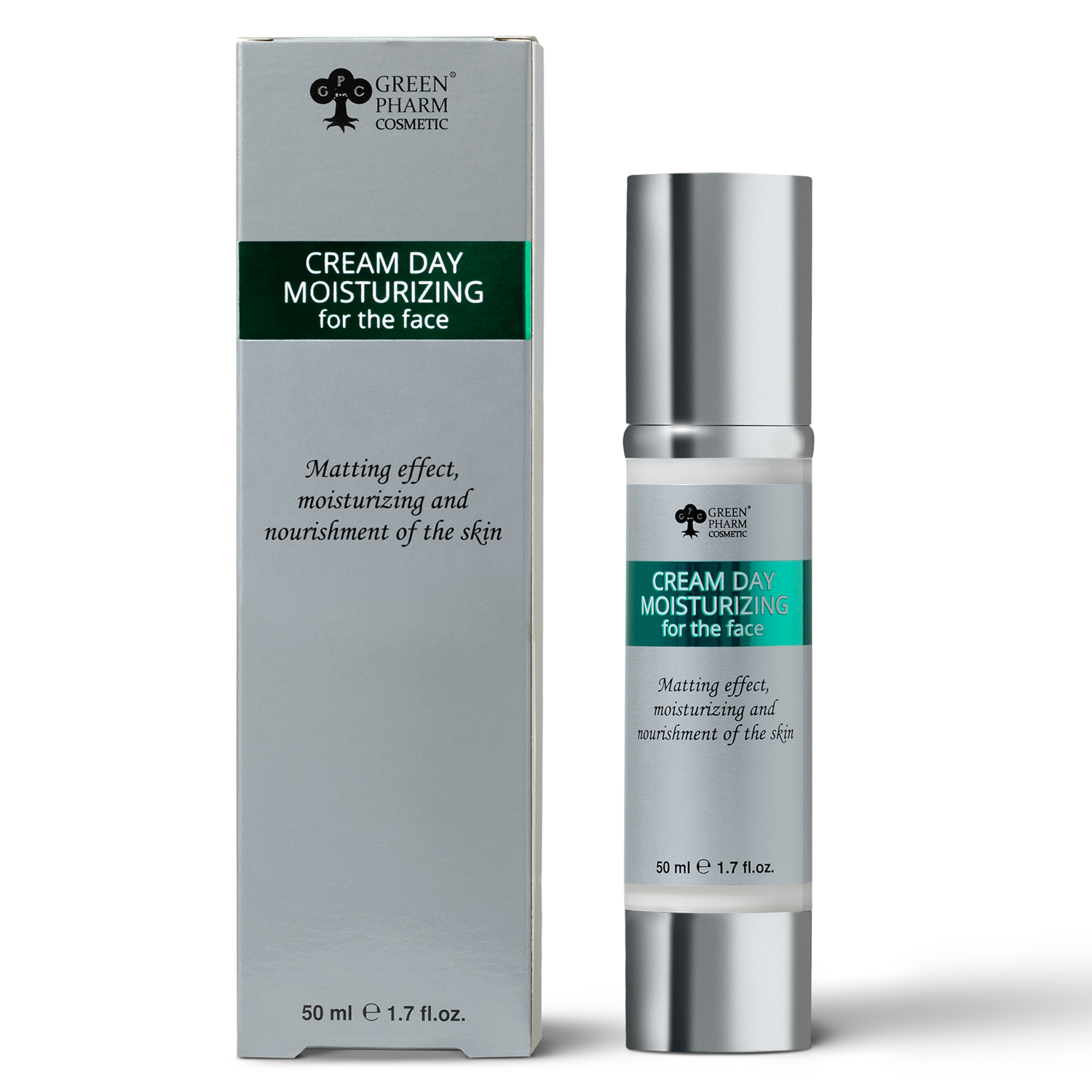 Дневен хидратиращ крем за лице, 50 ml